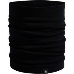 Komin ODLO Merino Warm Tube. Czarne szaliki i chusty damskie Odlo, bez wzorów. Za 129.99 zł.