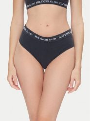 Tommy Hilfiger Figi klasyczne z wysokim stanem UW0UW05724 Granatowy. Niebieskie figi damskie Tommy Hilfiger, s, bez wzorów, z bawełny. Za 89.99 zł.