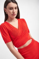 Bluzka damska TWINSET. Bluzki damskie Twinset Milano, l, bez wzorów, bez kołnierzyka, bez ramiączek. W wyprzedaży za 439.37 zł.