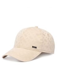 BOSS Czapka z daszkiem Zed 50560339 Beżowy. Brązowe rękawiczki męskie Boss, bez wzorów, z bawełny. Za 299.99 zł.