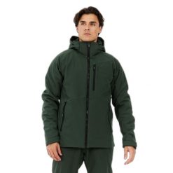 Kurtka narciarska Protest Akas. Zielone kurtki snowboardowe męskie Protest, m, bez wzorów, bez kaptura, narciarskie. Za 738.50 zł.