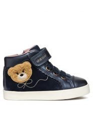 Geox Sneakersy B Kilwi Girl B46D5A 022NF C4021 M Granatowy. Niebieskie buty sportowe dziewczęce Geox, bez wzorów, ze skóry, bez zapięcia. Za 299.99 zł.
