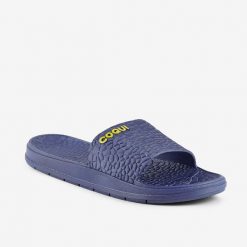 Klapki męskie Coqui. Niebieskie klapki męskie Coqui, z materiału. Za 110.99 zł.