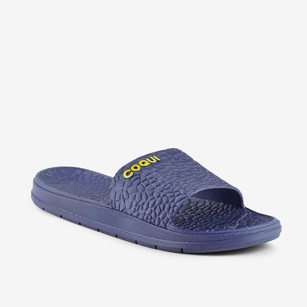 Klapki męskie Coqui. Niebieskie klapki męskie Coqui, z materiału. Za 110.99 zł.