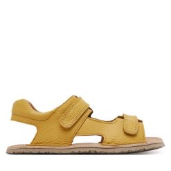 Sandały Froddo. Żółte sandały chłopięce Froddo, bez zapięcia. Za 219.99 zł.