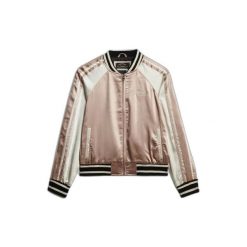 Kurtka damska Superdry Suikajan. Brązowe kurtki damskie Superdry., xs, bez wzorów, z materiału, bez kaptura, trekkingowe. Za 574.65 zł.