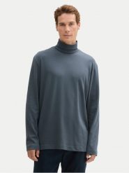 Tom Tailor Golf 1043993 Niebieski Regular Fit. Niebieskie bluzki z długim rękawem męskie Tom Tailor, m, bez wzorów, z bawełny, bez kołnierzyka. Za 89.99 zł.