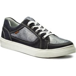 Sneakersy LASOCKI - WI12-MILLY-17 Granatowy. Niebieskie półbuty damskie Lasocki, bez wzorów, z materiału, bez obcasa, na płaskiej podeszwie, bez zapięcia. W wyprzedaży za 74.98 zł.