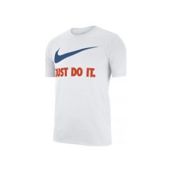 Nike T-Shirt M Nsw Tee Jdi Swoosh New White Team Orange Team Royal L. T-shirty męskie marki Nike. Za 89.00 zł.