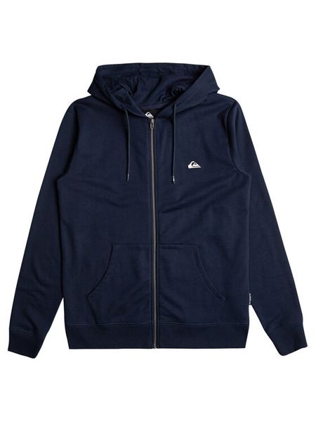 Quiksilver Bluza Basic EQBFT03890 Granatowy Regular Fit. Niebieskie bluzy dla chłopców Quiksilver, bez wzorów, z bawełny, bez ramiączek, bez kaptura. Za 96.99 zł.