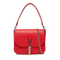 Torebka Valentino. Żółte torebki do ręki damskie Valentino, bez wzorów, klasyczne, bez dodatków. Za 459.99 zł.