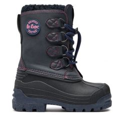 Śniegowce Lee Cooper. Niebieskie śniegowce dziewczęce Lee Cooper, bez zapięcia. Za 149.99 zł.