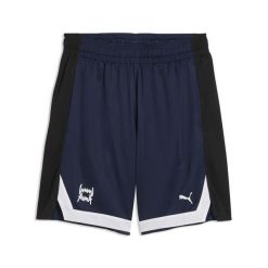 Męskie szorty koszykarskie Fundamentals Mesh 8" PUMA. Niebieskie szorty męskie Puma, na jesień, m, bez wzorów, z materiału. Za 129.00 zł.