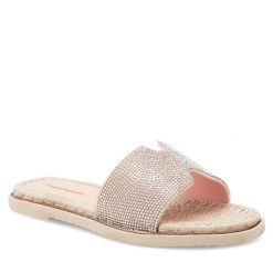 Klapki Clara Barson. Czerwone klapki damskie Clara Barson, bez wzorów, bez obcasa. Za 41.99 zł.