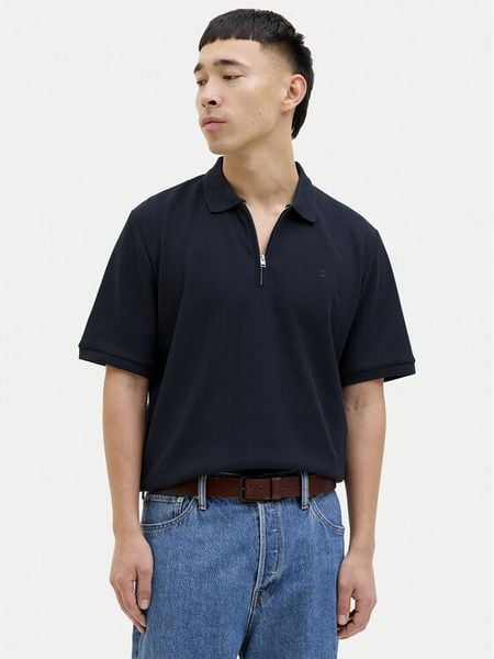Jack & Jones Polo Austin 12279177 Biały Regular Fit. Białe koszulki polo męskie Jack & Jones, m, bez wzorów, z bawełny, bez ramiączek. Za 91.99 zł.