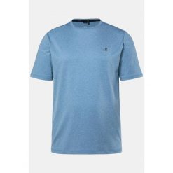 Męska Koszulka funkcyjna fitness rękaw 1/2 szybkoschnący do roz. 7 XL. Niebieskie koszulki sportowe męskie JAY-PI, m, bez wzorów, z elastanu, bez kołnierzyka, bez ramiączek, na fitness i siłownię. Za 139.99 zł.