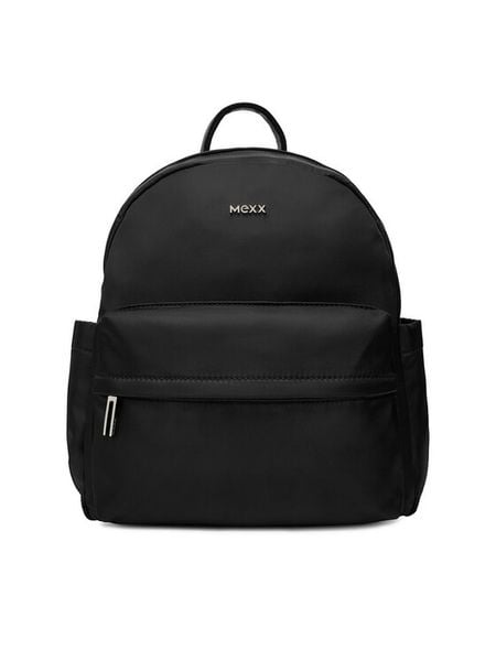 MEXX Plecak C-MEXX-L-006-08 Czarny. Czarne plecaki damskie Mexx, bez wzorów, z materiału. Za 199.99 zł.
