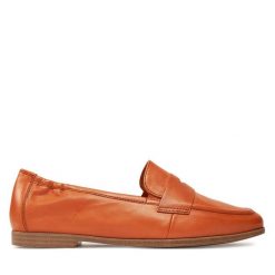 Mokasyny Tamaris. Brązowe mokasyny damskie Tamaris. Za 349.99 zł.