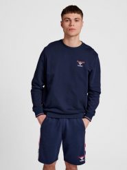 Bluza Hummel IC Dayton. Niebieskie bluzy damskie Hummel, na wiosnę, xs, bez wzorów, z bawełny, bez kaptura. Za 286.00 zł.