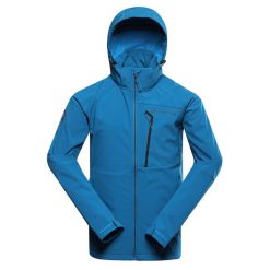 Kurtka softshell męska Alpine Pro Hoor. Niebieskie kurtki męskie Alpine Pro, m, bez wzorów, z softshellu, trekkingowe. W wyprzedaży za 369.00 zł.
