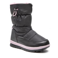 Śniegowce Garvalin. Czarne śniegowce dziewczęce Garvalin, bez zapięcia. Za 249.99 zł.