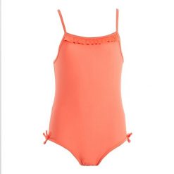 Dziewczęcy jednoczęściowy kostium kąpielowy Squba Series Neo. Niebieskie stroje kąpielowe dla dziewczynek Trespass, bez wzorów, z elastanu. Za 148.99 zł.