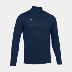 Bluza do biegania męska Joma Running night. Niebieskie bluzy sportowe męskie Joma, l, bez wzorów, bez kaptura, do biegania. Za 115.00 zł.