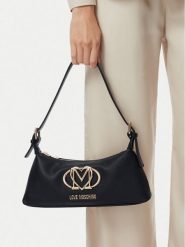 LOVE MOSCHINO Torebka JC4212PP0PKB0000 Czarny. Czarne torebki do ręki damskie Love Moschino, bez wzorów, bez dodatków. Za 729.99 zł.