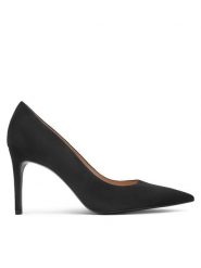 Stuart Weitzman Szpilki Stuart Power 85 SJ948 Czarny. Czarne szpilki damskie Stuart Weitzman, bez wzorów, ze skóry, bez obcasa, bez zapięcia. Za 1,581.99 zł.