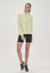 Kurtka do biegania damska Endurance Shela. Zielone kurtki sportowe damskie Endurance, bez wzorów, z materiału, bez kaptura, do biegania. Za 139.99 zł.