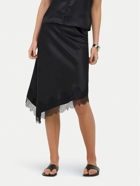 ONLY Spódnica midi Faraya 15380116 Czarny Regular Fit. Czarne spódnice damskie Only, m, bez wzorów, z syntetyku, midi, ołówkowe. Za 102.99 zł.