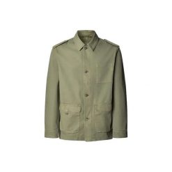Kurtka Pepe Jeans Surat. Zielone kurtki męskie Pepe Jeans, l, bez wzorów, z jeansu, eleganckie, bez kaptura. Za 449.50 zł.