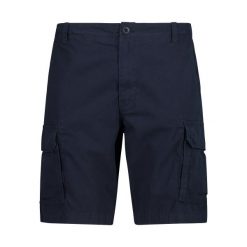 Spodenki turystyczne CMP. Niebieskie krótkie spodenki sportowe męskie CMP, bez wzorów, trekkingowe. Za 247.00 zł.