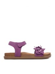 Lasocki Young Sandały CEO-CI12-BRICK-03 Fioletowy. Fioletowe sandały dziewczęce Lasocki Young, ze skóry, bez zapięcia. Za 129.99 zł.