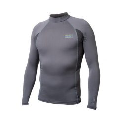 Rashguard O'Neill Trvlr Graphic Skins. Szare koszulki sportowe męskie O'Neill, bez wzorów, bez kołnierzyka, bez ramiączek. Za 248.00 zł.