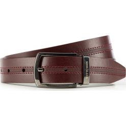 Pasek męski. Czerwone paski damskie Wittchen, z aplikacjami, z materiału, eleganckie. W wyprzedaży za 79.90 zł.