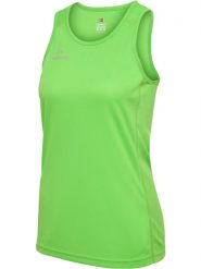 Damska koszulka typu tank top Newline Athletic. Niebieskie koszulki sportowe damskie Newline, xs, bez wzorów, z materiału, bez kołnierzyka, bez ramiączek, do biegania. Za 144.00 zł.