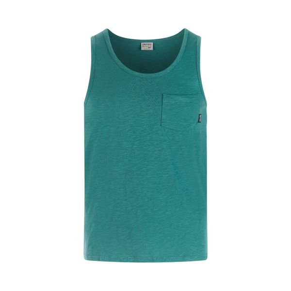Tank top Protest Camil. Niebieskie t-shirty męskie Protest, na lato, bez wzorów, sportowe, bez kołnierzyka. Za 193.00 zł.
