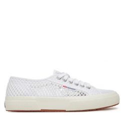 Tenisówki Superga. Białe trampki i tenisówki damskie Superga, bez wzorów, bez zapięcia. Za 209.99 zł.