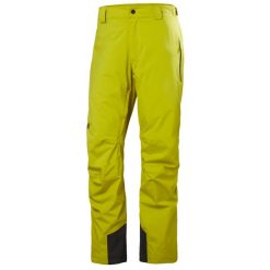Ocieplane spodnie narciarskie Helly Hansen Legendary. Zielone spodnie snowboardowe męskie Helly Hansen, bez wzorów, narciarskie. Za 845.00 zł.