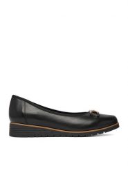 Go Soft Baleriny CEO-EST-TOMI-03 Czarny. Czarne baleriny damskie GO SOFT, bez wzorów, ze skóry, bez obcasa. Za 199.99 zł.