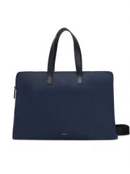 Calvin Klein Torba Business Tech 2g Carryall K50K512934 Granatowy. Niebieskie torby na ramię męskie Calvin Klein, bez wzorów, z materiału, na ramię. Za 449.99 zł.