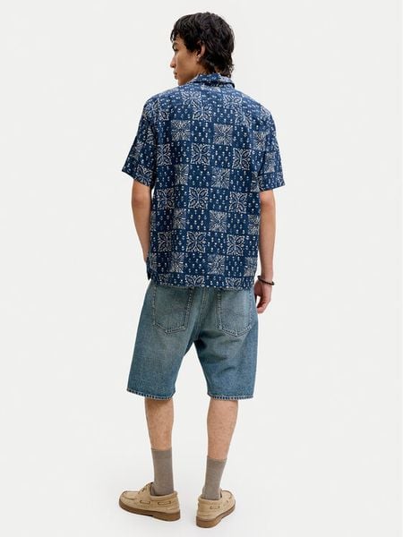 Jack & Jones Koszula Blulyon 12291968 Niebieski Regular Fit. Niebieskie koszule męskie Jack & Jones, m, bez wzorów, z bawełny, bez kołnierzyka, bez ramiączek. Za 152.99 zł.