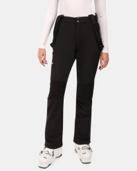 Damskie spodnie narciarskie typu softshell Kilpi DIONE-W. Czarne spodnie snowboardowe damskie Kilpi, m, bez wzorów, z materiału, narciarskie. Za 499.51 zł.