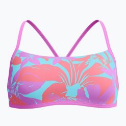 Góra od stroju pływackiego Speedo Allover Digital Crossback Crop Top. Topy damskie Speedo, xs, bez wzorów, bez kołnierzyka, bez ramiączek. Za 89.99 zł.