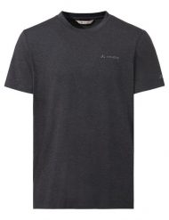 Koszulka funkcyjna M Abelia T-Shirt II. Czarne koszulki sportowe męskie Vaude, m, bez wzorów, bez kołnierzyka, bez ramiączek, trekkingowe. Za 219.00 zł.