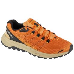 Buty do biegania męskie, Fly Strike. Brązowe buty sportowe męskie Merrell, z gumy, bez zapięcia, do biegania. Za 339.99 zł.