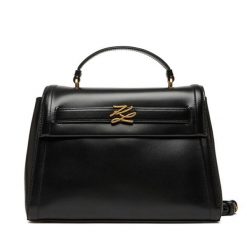 Torebka KARL LAGERFELD. Czarne torebki do ręki damskie KARL LAGERFELD, bez wzorów, klasyczne, bez dodatków. Za 1,499.00 zł.