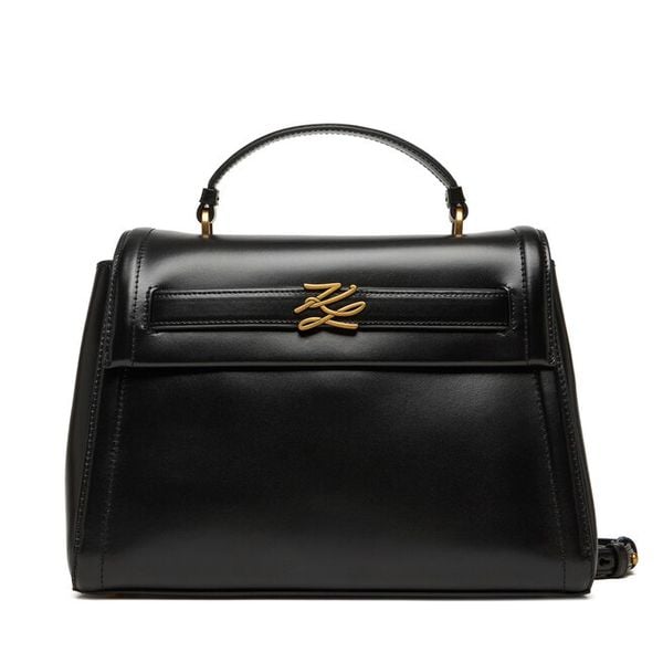 Torebka KARL LAGERFELD. Czarne torebki do ręki damskie KARL LAGERFELD, bez wzorów, klasyczne, bez dodatków. Za 1,499.00 zł.