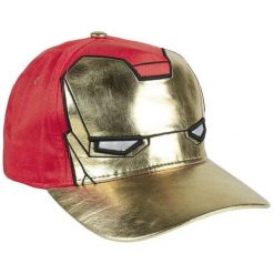Disney Czapka Chłopięca Ironman. Brązowe czapki dla dzieci Disney, na lato, bez wzorów. Za 33.00 zł.